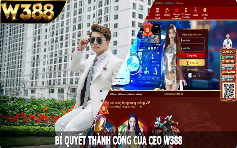 Bí quyết thành công của CEO W388