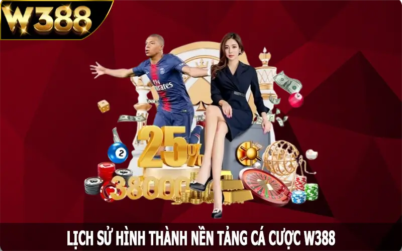 Lịch sử hình thành nền tảng cá cược W388