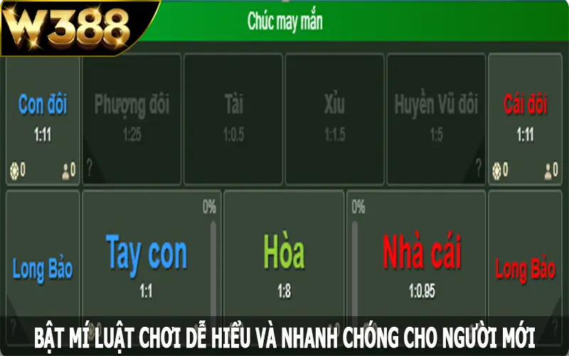 Bật mí luật chơi dễ hiểu và nhanh chóng cho người mới