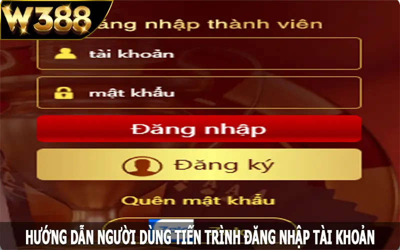 Hướng dẫn người dùng tiến trình đăng nhập nhanh chóng